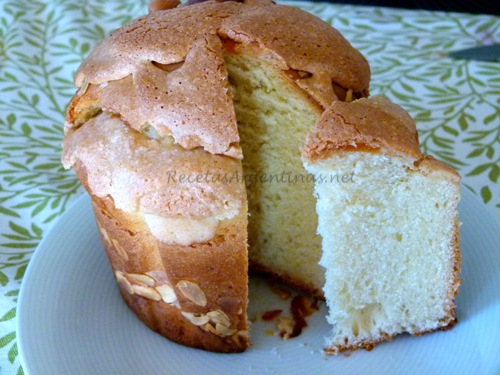 pan dulce de almendras